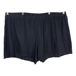 Cacique Plus Size 26W 28W Pajama Shorts Cotton Knit Elastic Waist‎ Pull On 962
